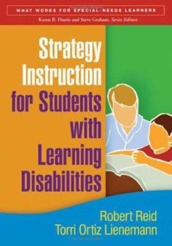 Paperback Strategy Instruction for Students with Learning Disabilities, First Edition Book