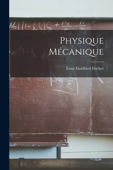 Paperback Physique Mécanique [French] Book
