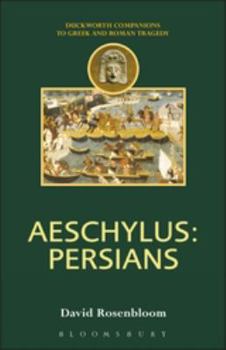 Paperback Aeschylus: Persians Book