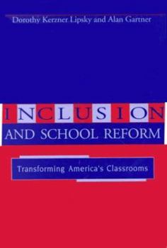 Paperback Inclusion and School Reform Book