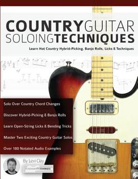 Paperback Country Guitar Soloing Techniques Book