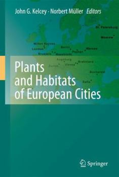 Hardcover Plants and Habitats of European Cities Book