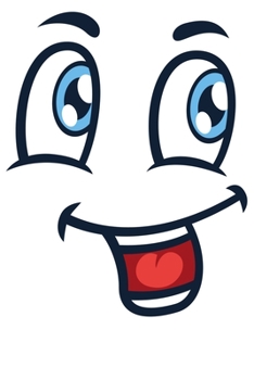 Smiley Emoticon: Notizbuch DIN A5 Blanko 120 Seiten Gesicht Lustige Mimik Comic Smilie Emotion Lachen Funny  Blick Laune Ausdruck Geschenkidee & ... Planer Tagebuch Notizheft Notizblock