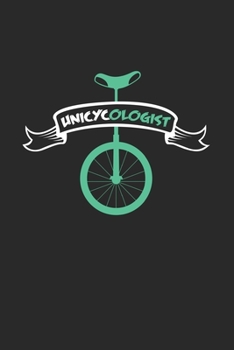 Unicycologist: 6x9 Unicycle | lined | ruled paper | notebook | notes