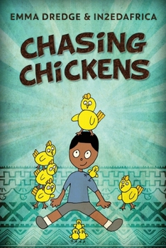 Paperback Chasing Chickens [Large Print] Book