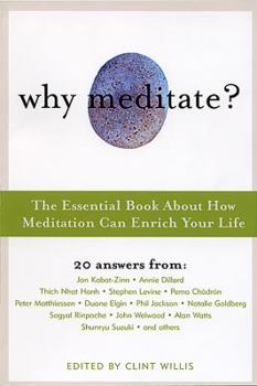 Paperback Why Meditate?: The Essential Book About How Meditation Can Enrich Your Life (Illumina Series) Book