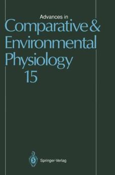 Paperback Advances in Comparative and Environmental Physiology: Volume 15 Book