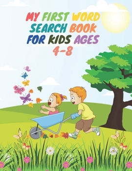 My First Word Search Book For Kids Ages 4-8