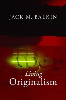 Paperback Living Originalism Book