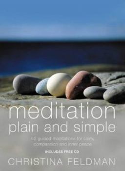 Paperback Meditation Plain and Simple Book
