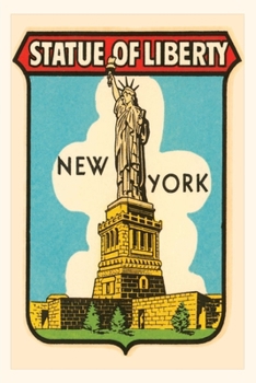Paperback Vintage Journal Statue of Liberty, New York Book