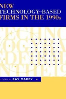 Hardcover New Technology-Based Firms in the 1990s Book