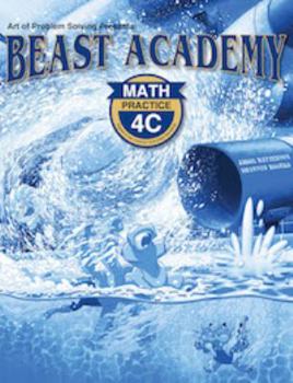 Paperback Beast Academy Math Practice 4C Book