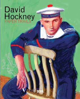 Hardcover David Hockney: Paper Trails Book