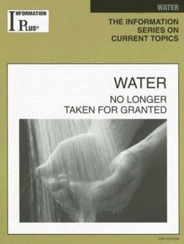 Paperback Water: No Longer Taken for Granted Book