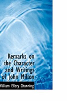 Paperback Remarks on the Character and Writings of John Milton Book