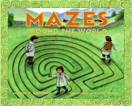 Library Binding Mazes Around the World Book