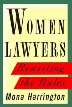 Hardcover Women Lawyers: Rewriting the Rules Book