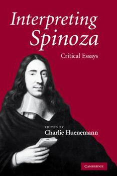 Hardcover Interpreting Spinoza: Critical Essays Book