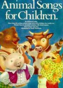 Paperback Animal Songs for Children Book