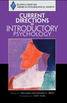 Paperback Current Directions in Introductory Psychology Book