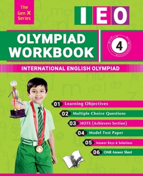 Paperback Olympiad Workbook English Class 4 Book