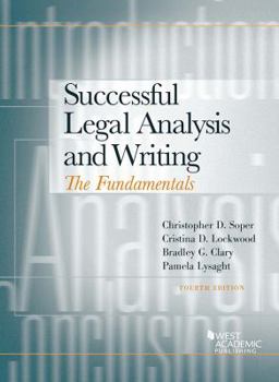 Paperback Successful Legal Analysis and Writing: The Fundamentals (Coursebook) Book