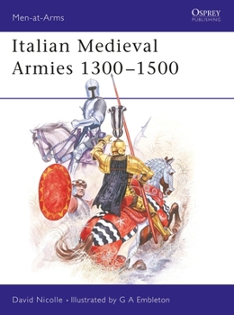Paperback Italian Medieval Armies 1300-1500 Book