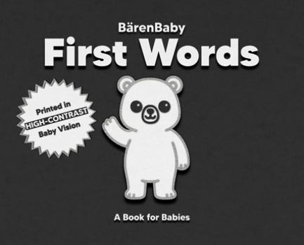 Hardcover First Words: A High-Contrast Book for Babies Book