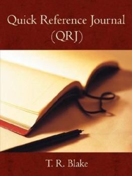 Paperback Quick Reference Journal (QRJ) Book