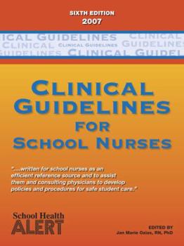 Paperback Clinical Guideslines for School Nurses Book