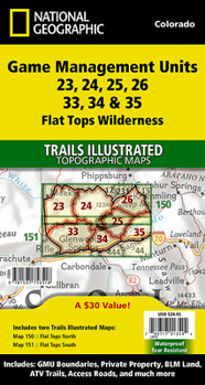 Loose Leaf Flat Tops Wilderness Gmu [Map Pack Bundle] Book