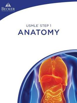 Paperback USMLE Step 1 Anatomy (Bundle - Ed. 1) Book