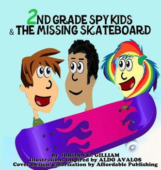 Hardcover 2nd Grade Spy Kids and the Missing Skateboard Book
