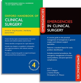Paperback Oxford Handbook of Clinical Surgery/Emergencies in Clinical Surgery Book