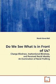 Paperback Do We See What Is in Front of Us? Book