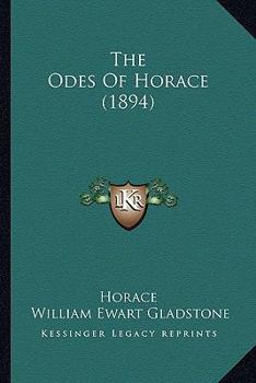 Paperback The Odes of Horace (1894) Book