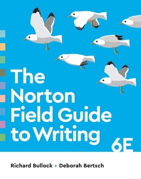 Paperback The Norton Field Guide to Writing Book