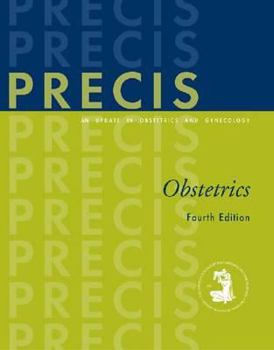 Paperback Precis: An Update in Obstetrics and Gynecology. Obstetrics. Book