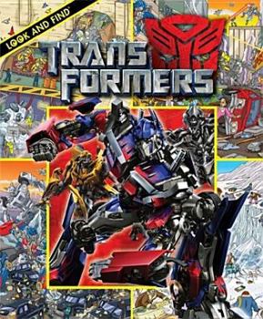 Hardcover Look and Find Transformers Book