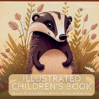 Paperback Illustrated Children's Book: Discover the Colorful World of Animals With Vibrant Illustrations Book