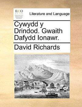 Paperback Cywydd y Drindod. Gwaith Dafydd Ionawr. [Welsh] Book