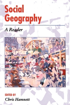 Paperback Social Geography: A Reader Book