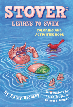 Paperback Stover Learns to Swim: Coloring & Activity Book