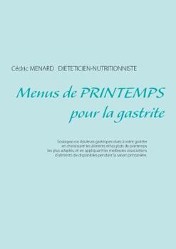 Paperback Menus de printemps pour la gastrite [French] Book