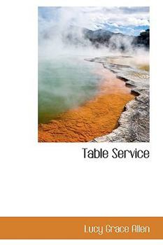 Paperback Table Service Book