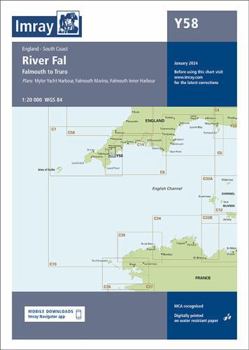 Map Imray Chart Y58 Book