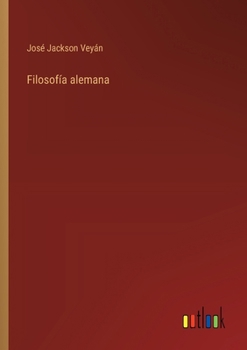 Paperback Filosofía alemana [Spanish] Book