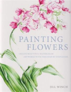 Paperback Painting Flowers Book