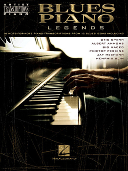 Paperback Blues Piano Legends Book